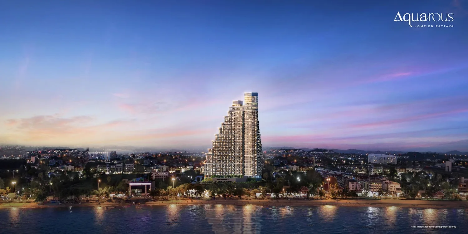 Aquarous Jomtien Pattaya, панорама комплекса