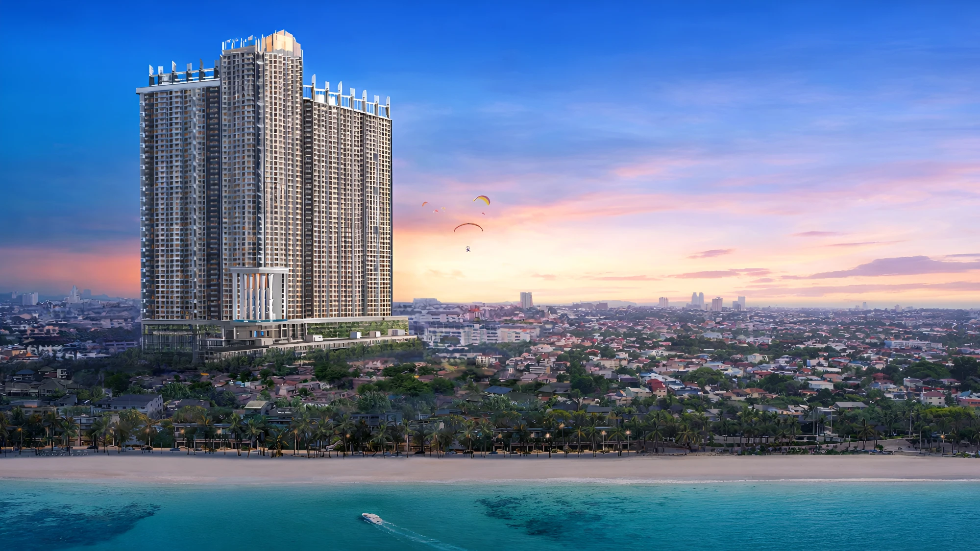 Copacabana Coral Reef, архитектура комплекса