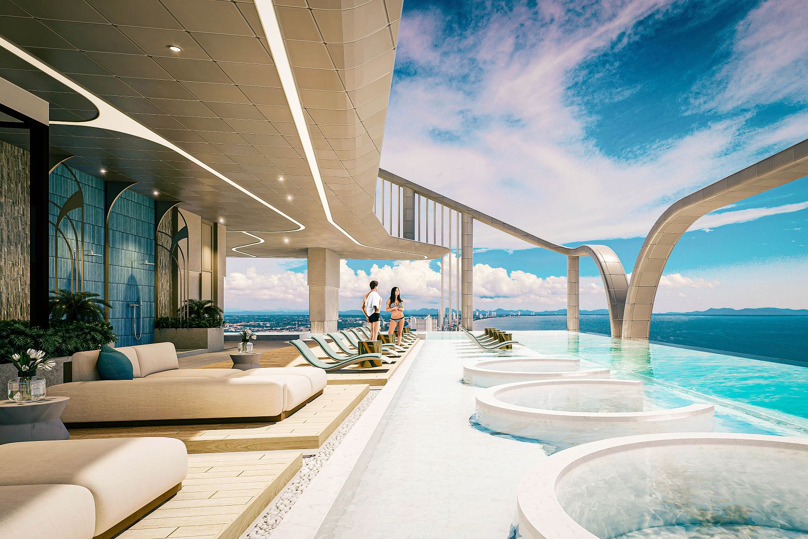 Dusit Sea Spire, фитнес-зона
