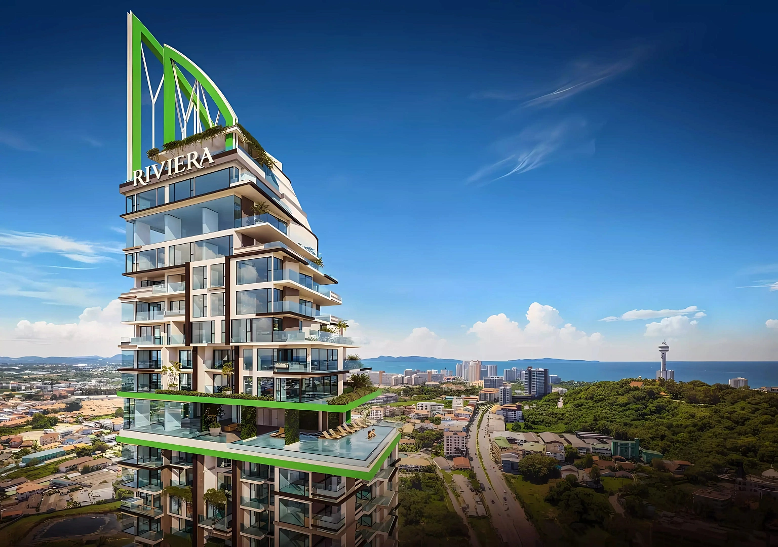 The Riviera California, резиденция с видом
