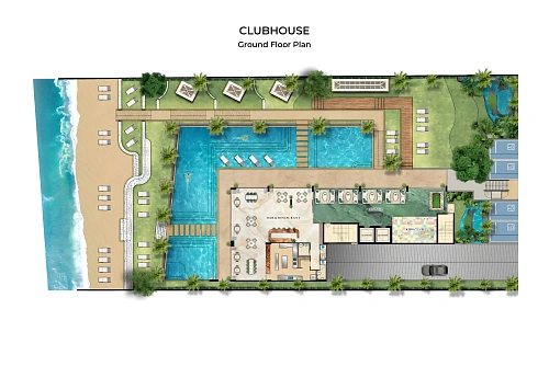 The Riviera Palm Beach, поэтажный план