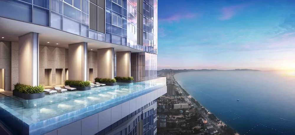 Skypark Lucean, панорамный бассейн