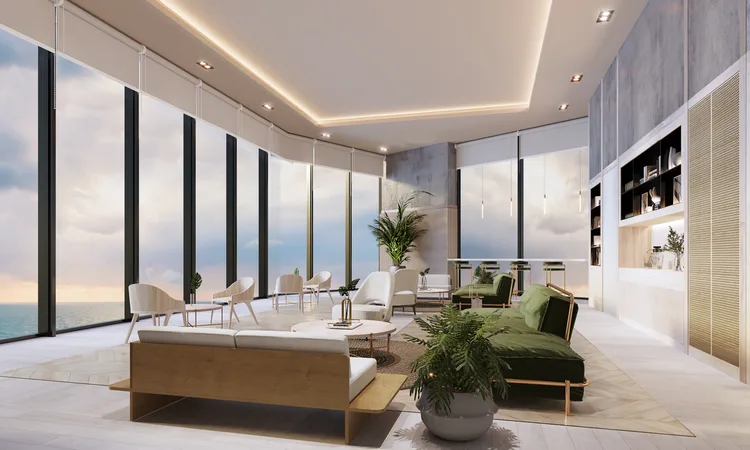 Skypark Lucean, лаунж на верхнем уровне