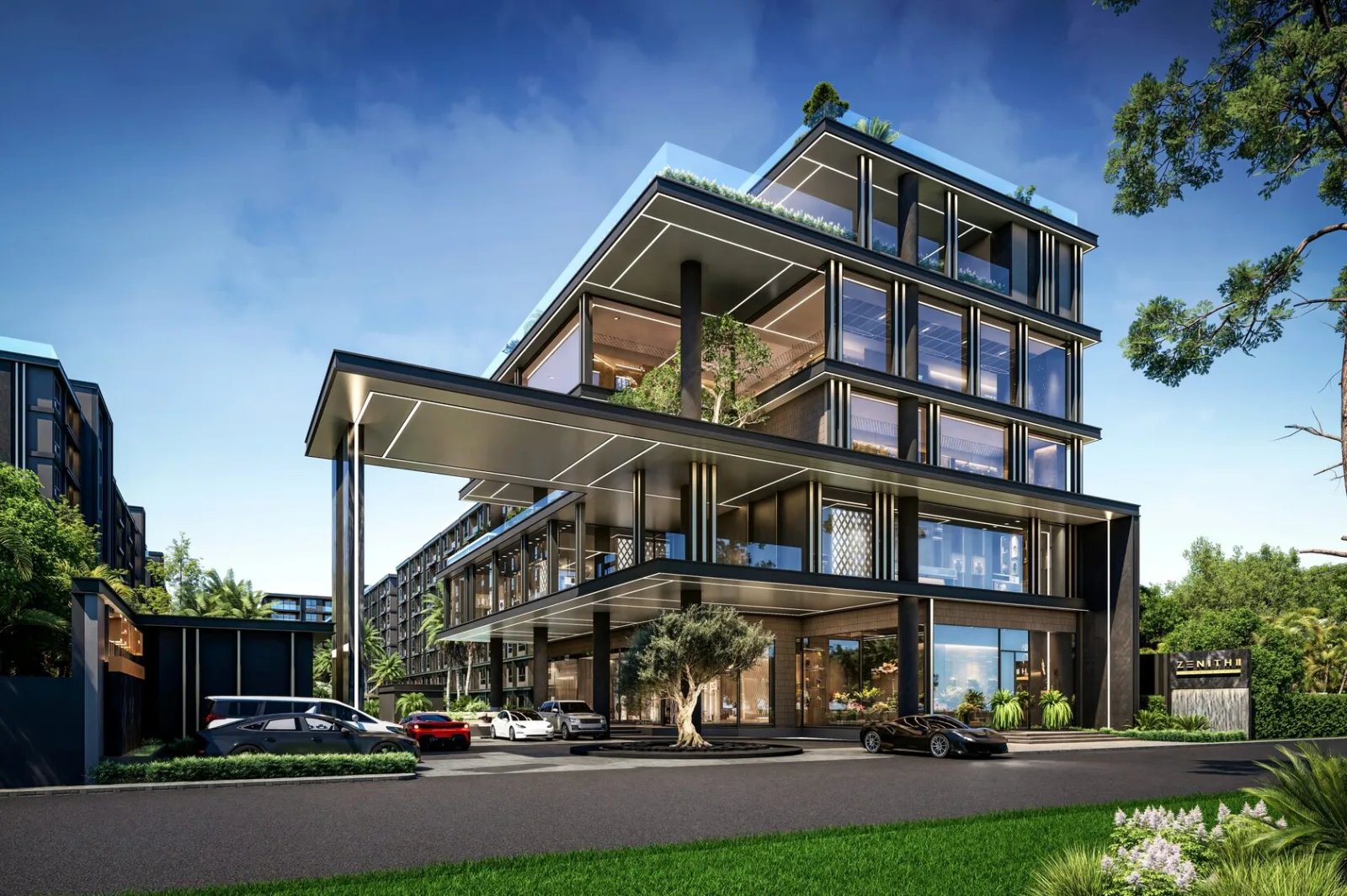 Zenith Pattaya II, внешний вид комплекса