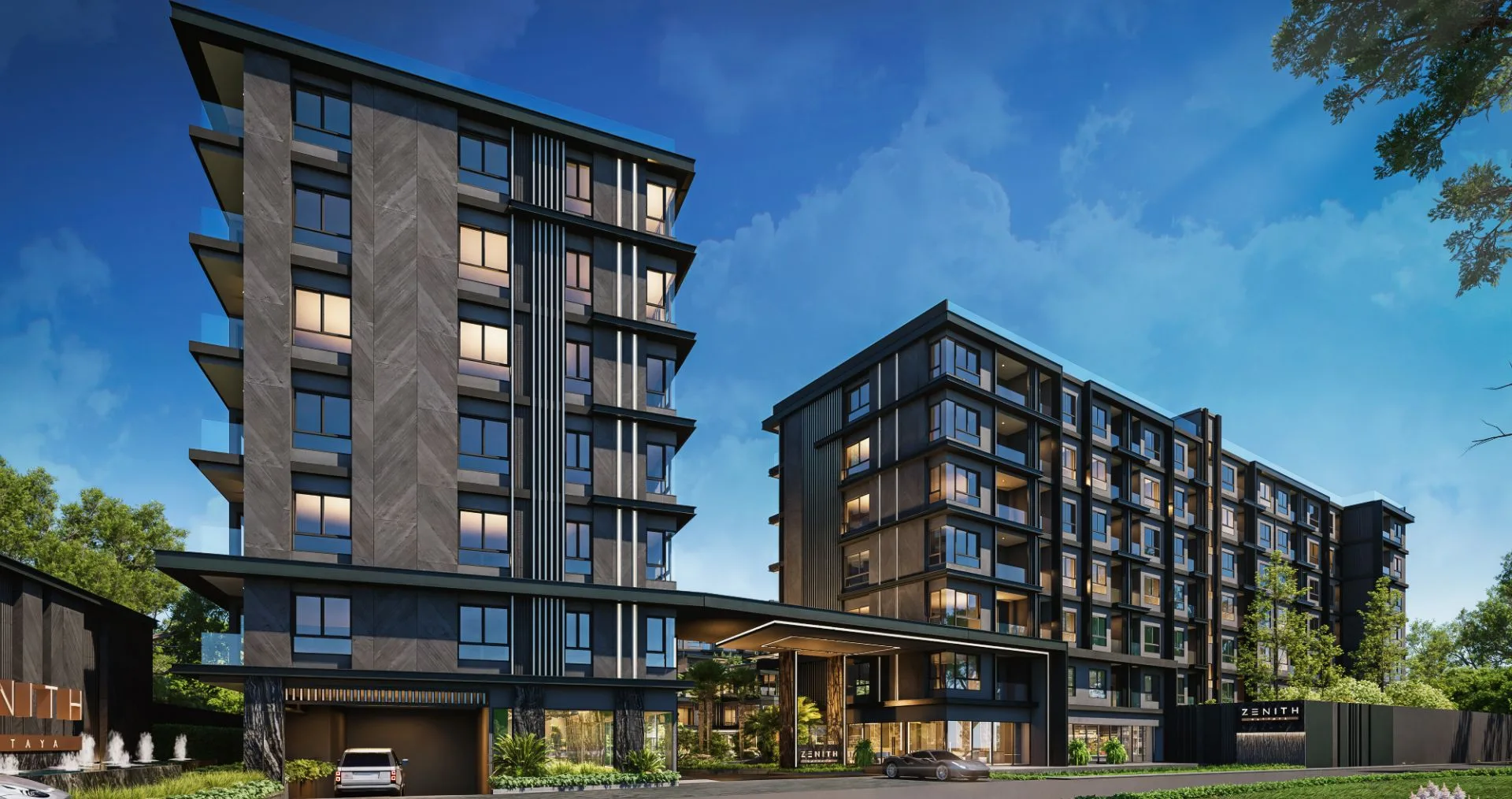 Zenith Pattaya, внешний вид комплекса