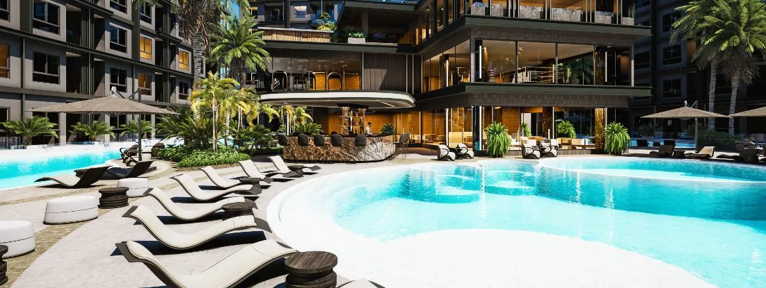 Zenith Pattaya, бассейн и зона отдыха