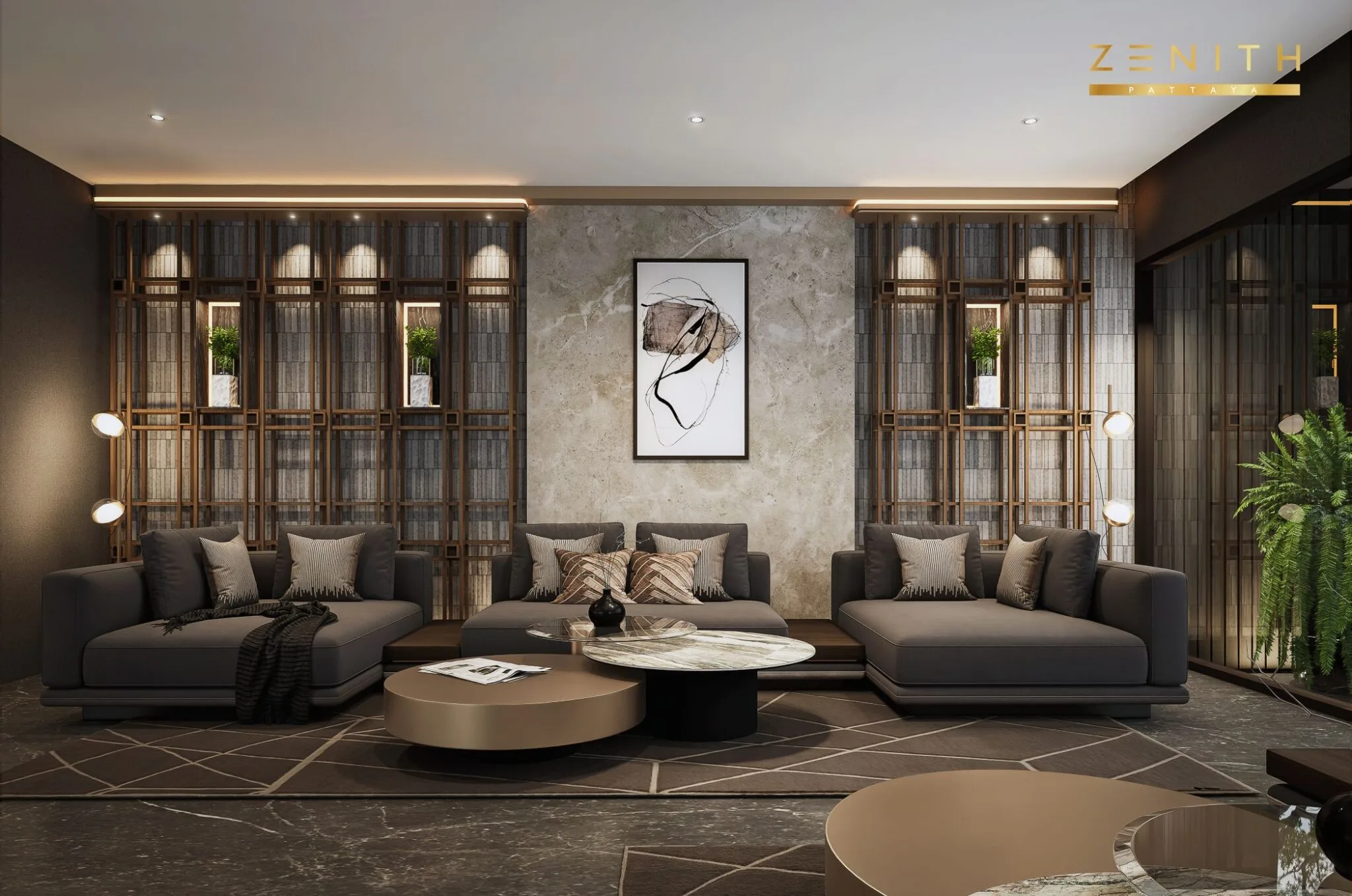 Zenith Pattaya, лобби